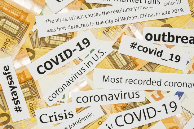 jornal covid titulos sobre dinheiro