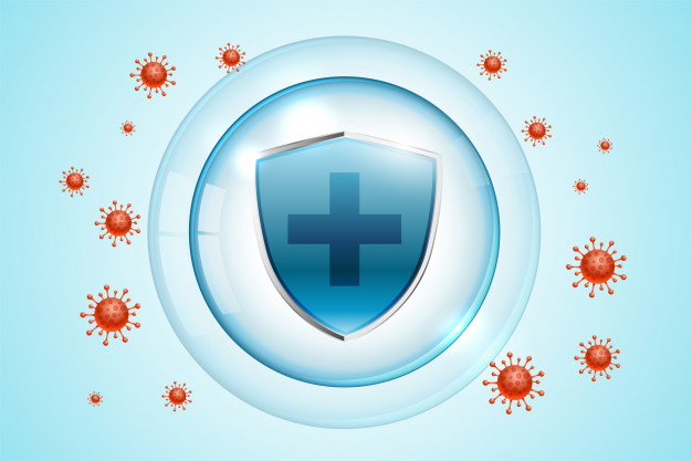 escudo de protecao de coronavirus covid para uso medico