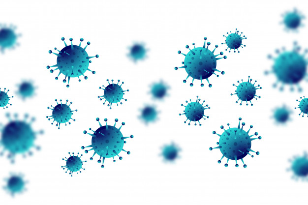 infeccao por virus ou bacterias gripe fundo