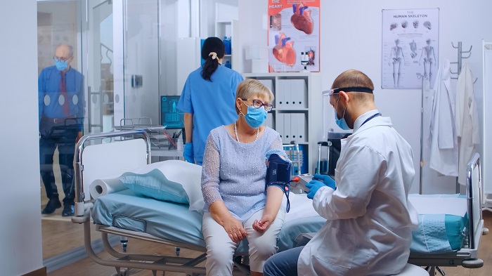 Checking heart related problems during pandemic
