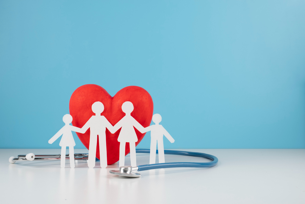 life insurance concept with stethoscope