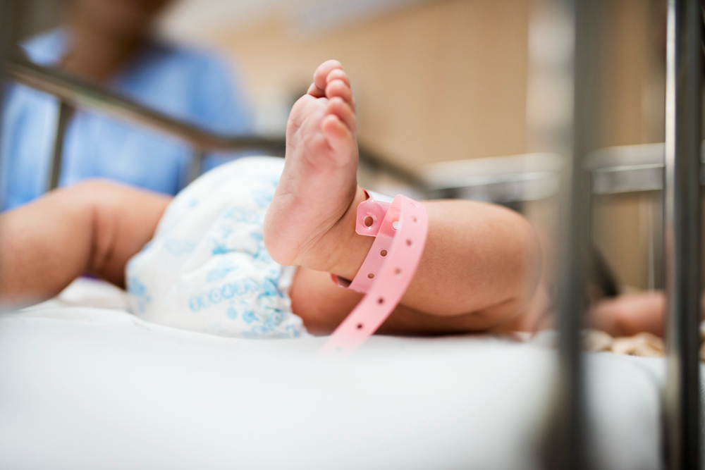 a newborn baby