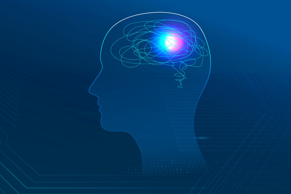 mental health banner for medical technology