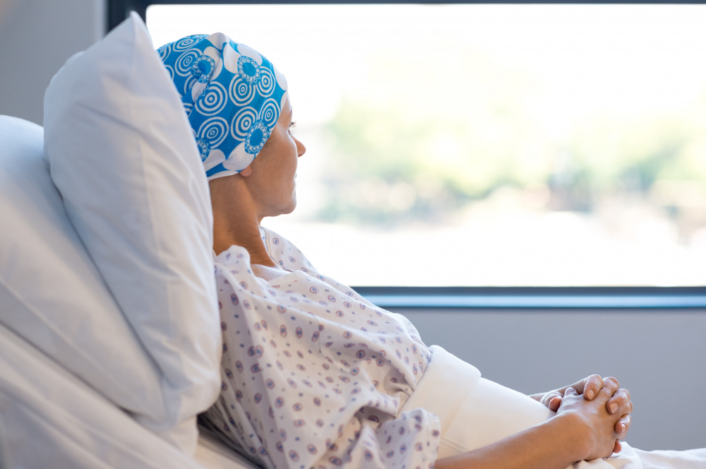 cancer patient resting