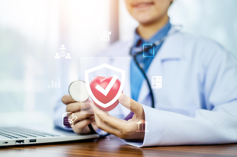 conceito de seguro de saude medico conceito de seguro de saude medico de tecnologia on line fundo de seguro de saude